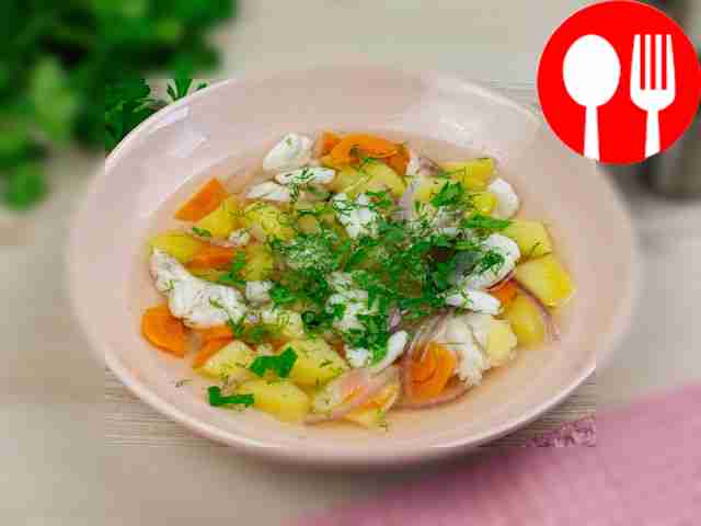 Уха из судака