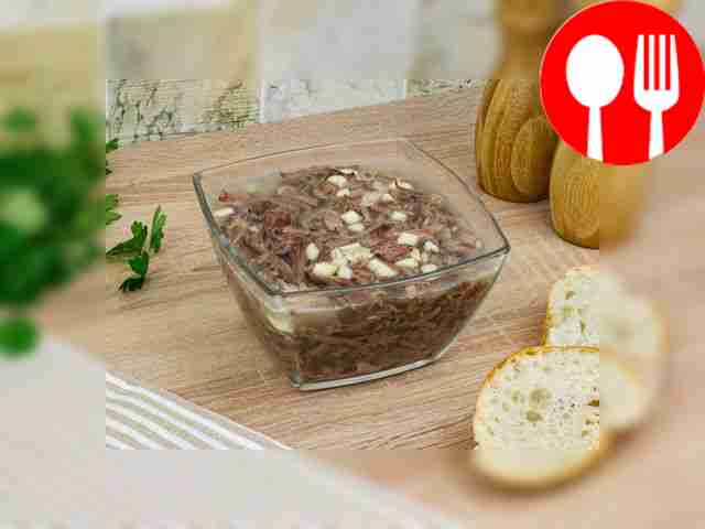 Холодец из свиных ножек и говядины