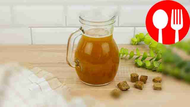 Домашний квас на ржаном хлебе