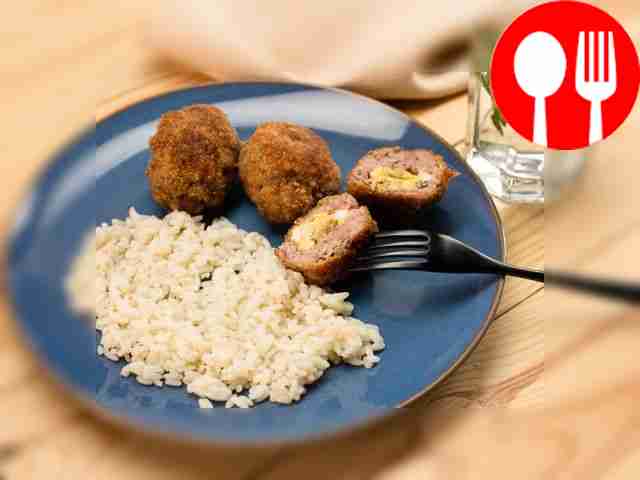 Зразы с яйцом