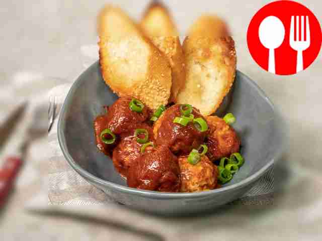 Ежики с подливой на яблочном уксусе