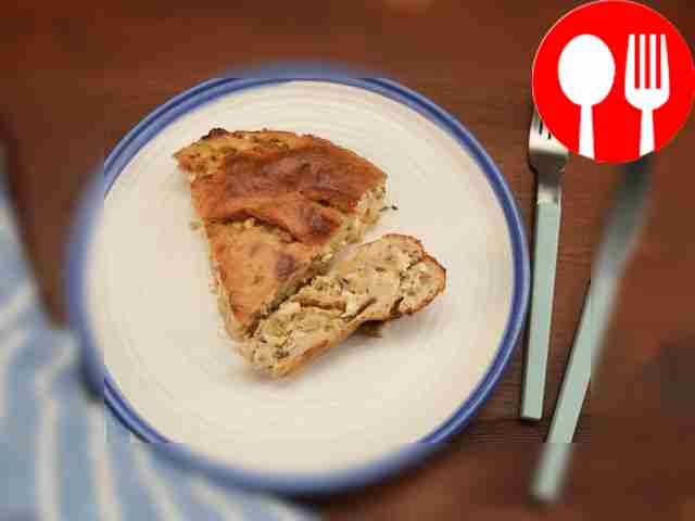 Рыбный заливной пирог