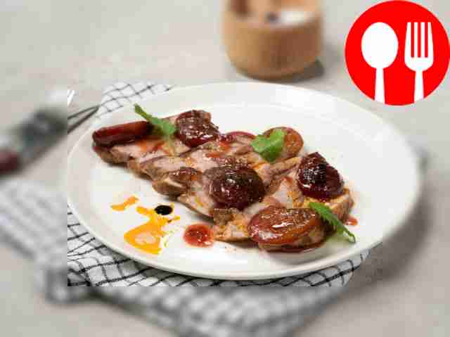 Отбивная с молотым тмином