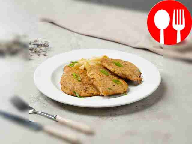 Отбивная с лавандой