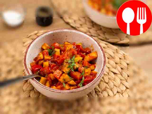 Овощное рагу с кабачками