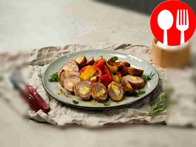 Отбивная с беконом