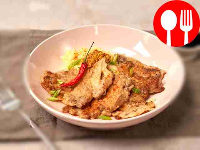 Отбивная из вешенок