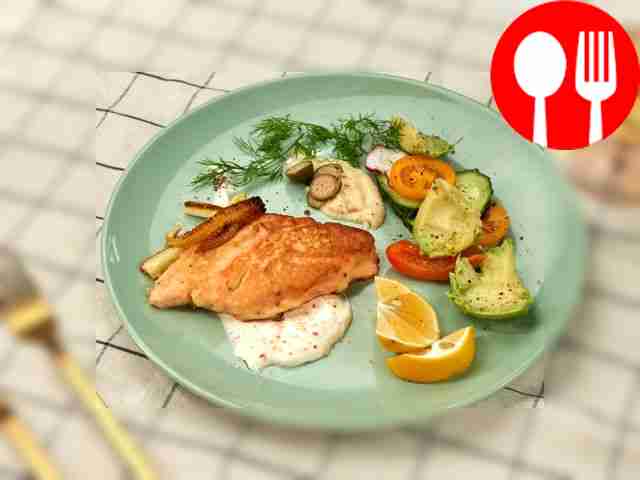 Отбивная из горбуши