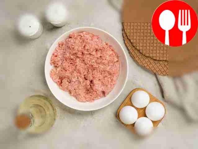 Если вы используете замороженный фарш,...