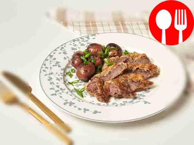 Отбивная из мяса косули