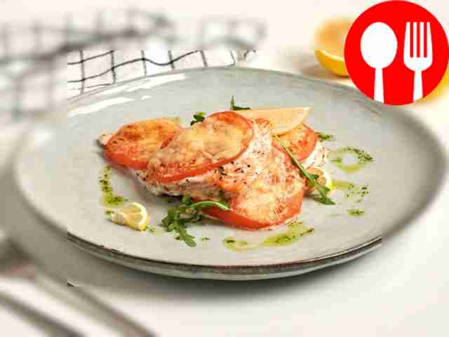 Отбивная из филе горбуши