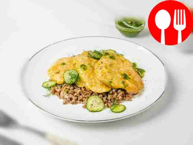 Отбивная в кефире