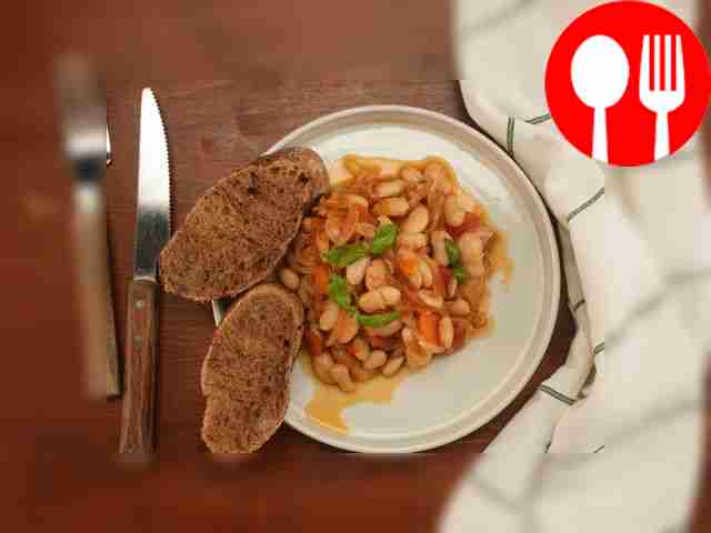 Лобио с белой фасолью