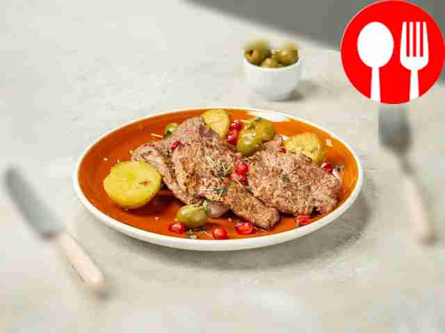 Отбивная в минералке