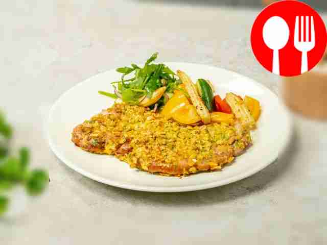 Отбивная в кукурузных хлопьях