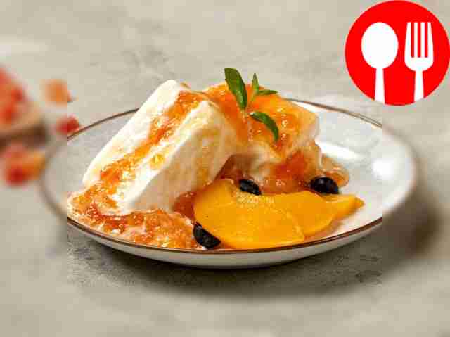 Пломбир с джемом