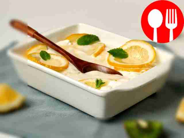 Пломбир с лимоном