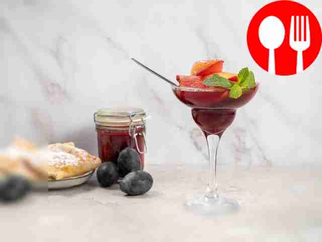 Айва со сливами