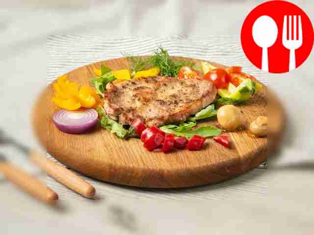 Отбивная с темным ромом