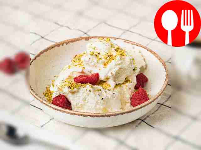 Пломбир с фисташками