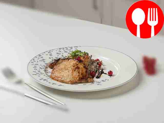 Отбивная с молотым имбирем