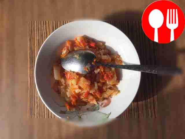 Красочное овощное рагу