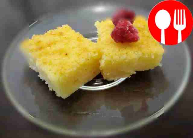 Ароматное лимонное пирожное