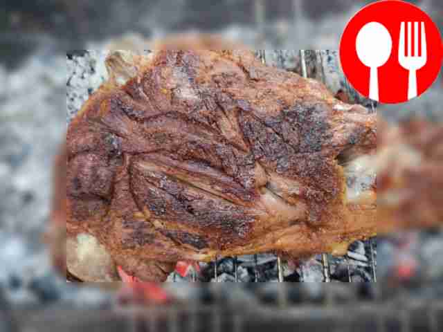 Баранья нога в фольге