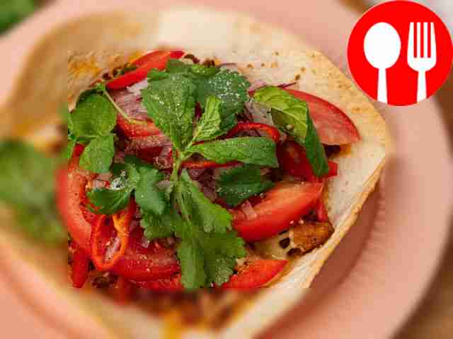 Тако, запеченное в духовке