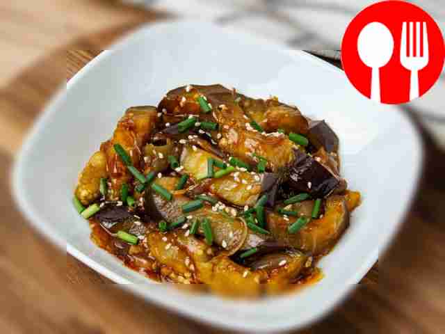 Баклажаны по-корейски с имбирем