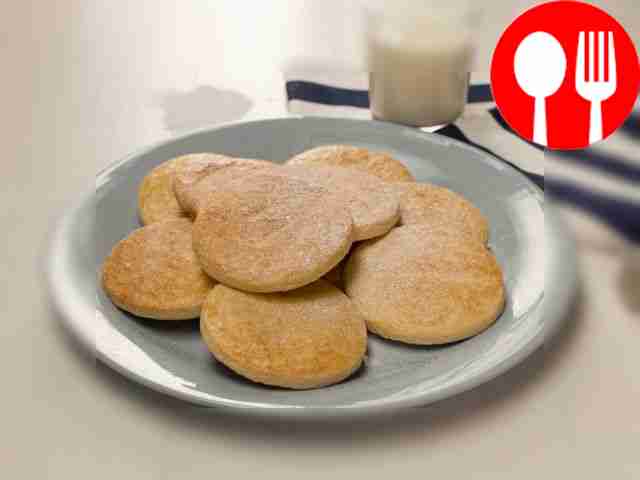 Молочные коржики