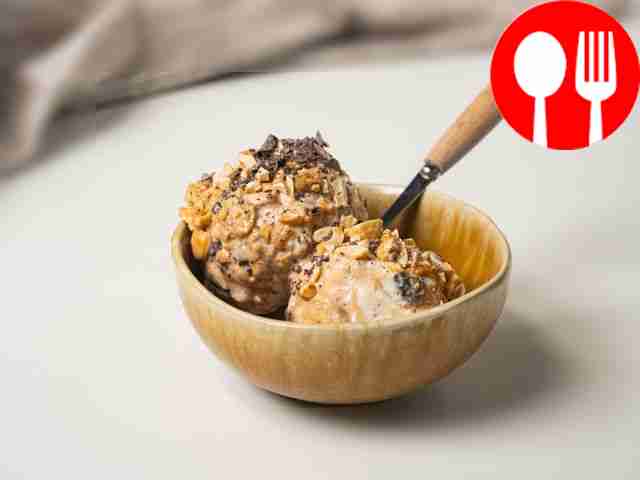 Пломбир с молочным шоколадом