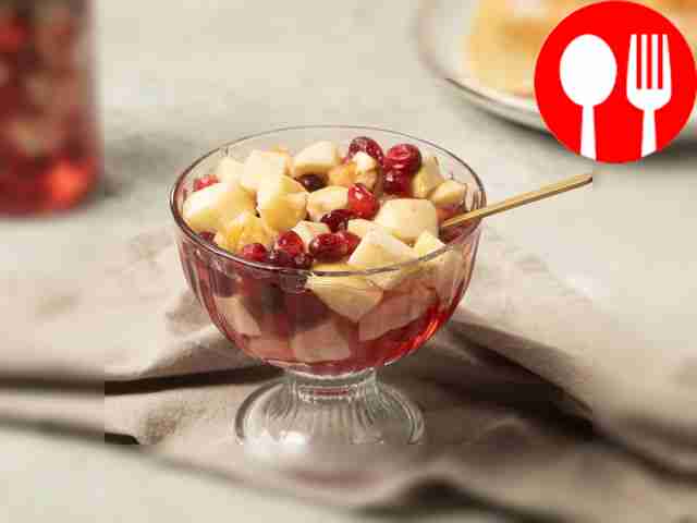 Айва с клюквой