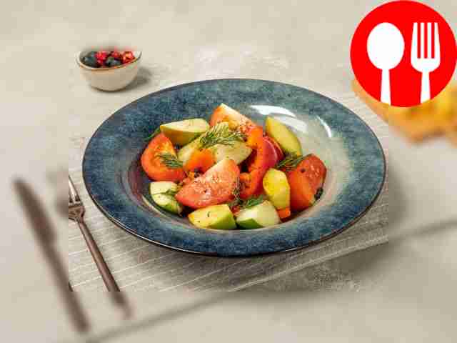 Айва с помидорами