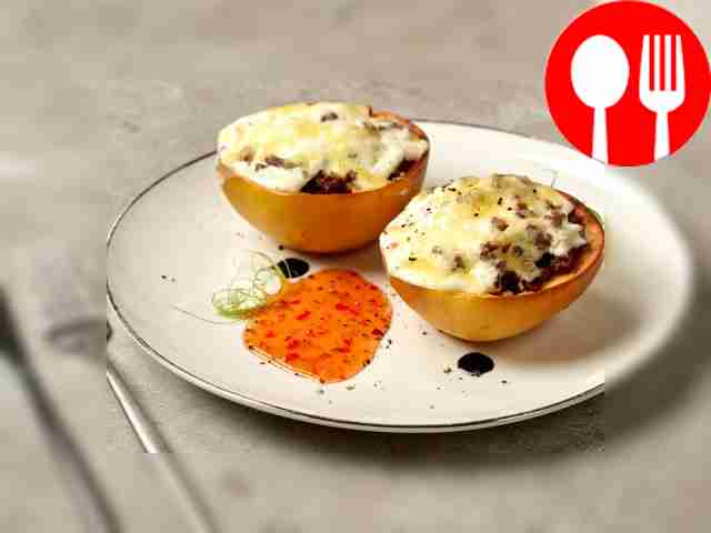 Айва с домашним фаршем