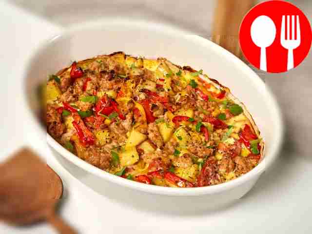 Мусака с мускатным орехом