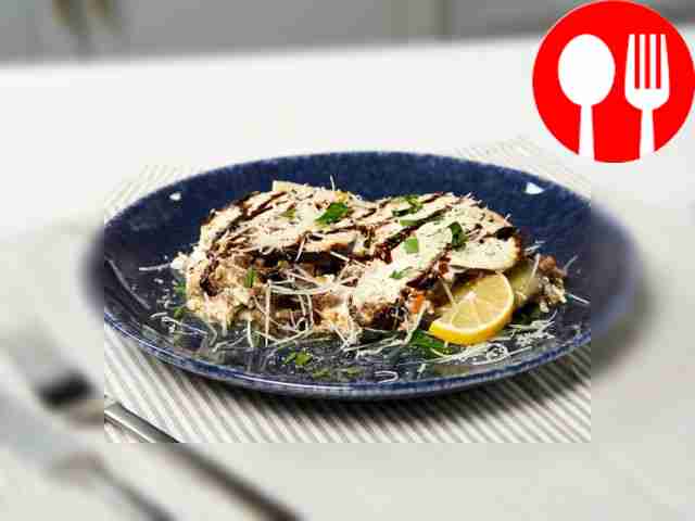 Мусака с гималайской солью