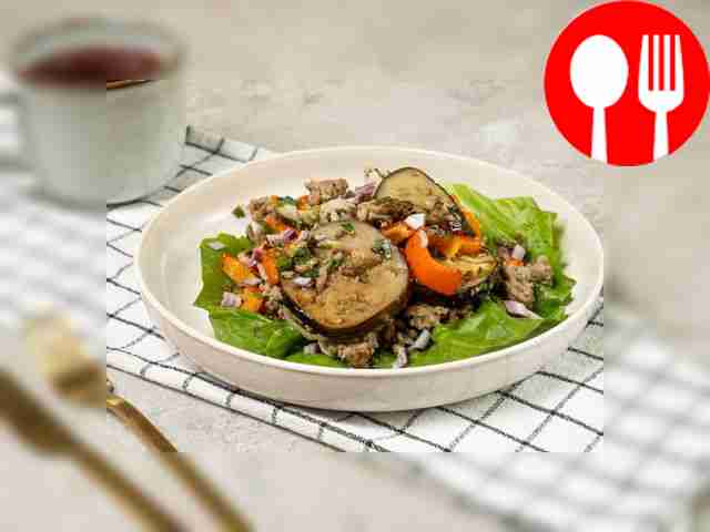 Мусака со смесью кавказских трав