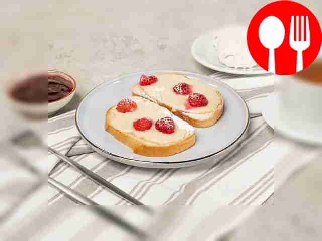 Тост с зефиром