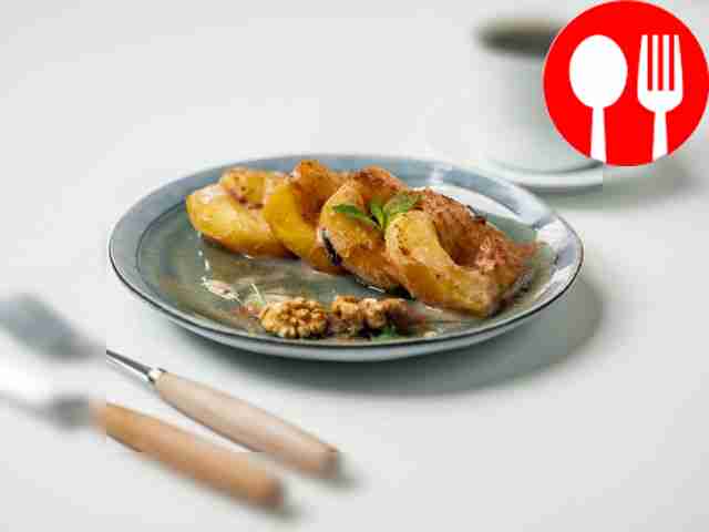 Айва со сливками