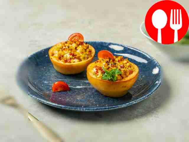 Айва с копченой колбасой