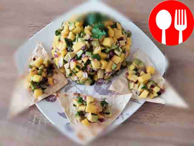 Жгучая сальса с манго