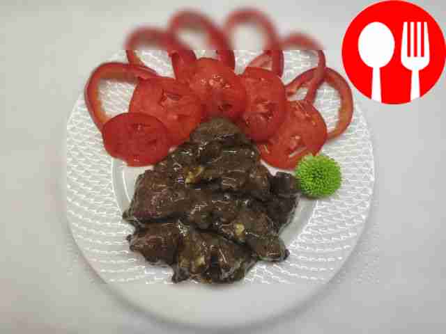 Быстрая индюшиная печень в кисло-сладком соусе