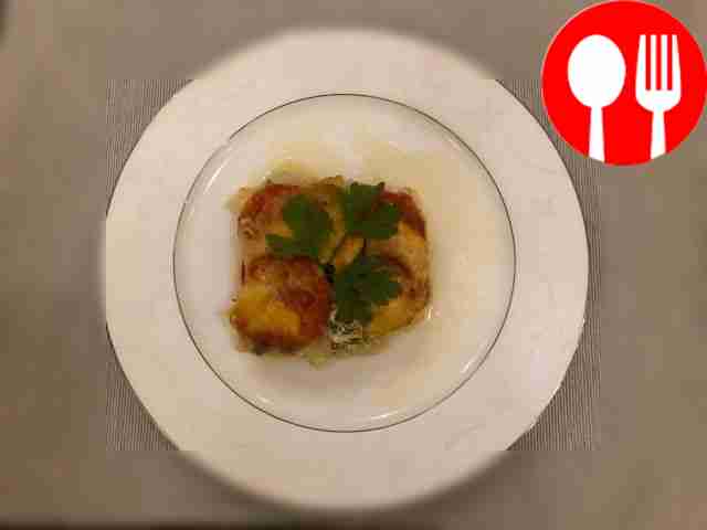 Полезная треска с сыром