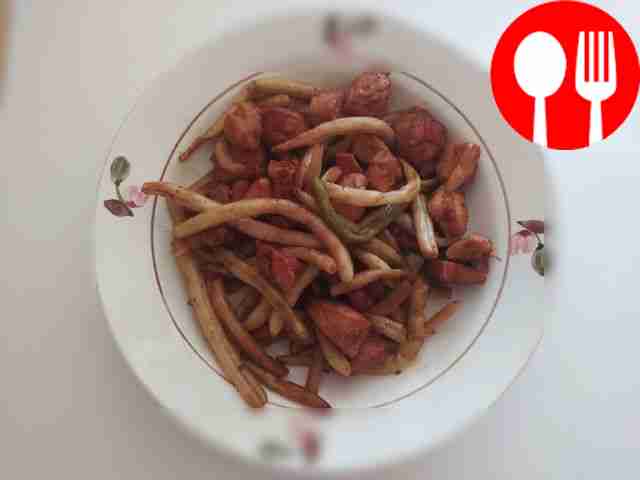 Быстрая ПП куриная грудка с фасолью