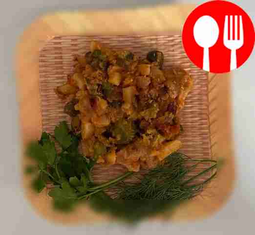 Азу с замороженным картофелем