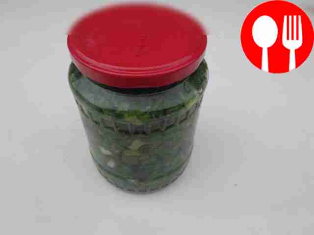 Приправа из зеленого лука на зиму