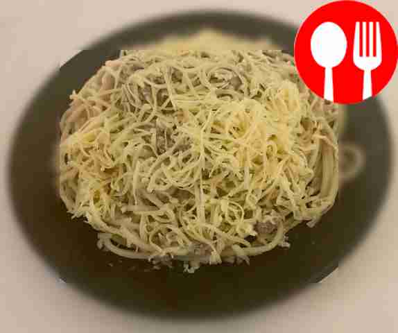 Вкусные спагетти с консервированной горбушей