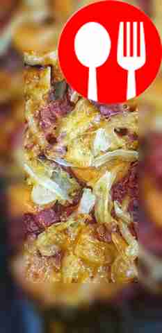 Запеканка с говяжьим фаршем и овощами