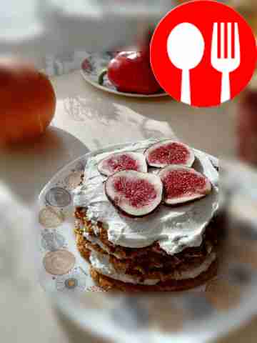 Тыквенный торт на сковороде